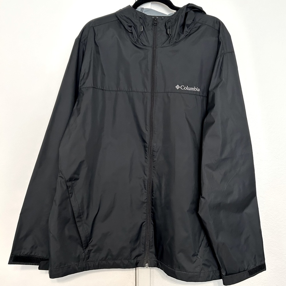 Columbia Black Windbreaker